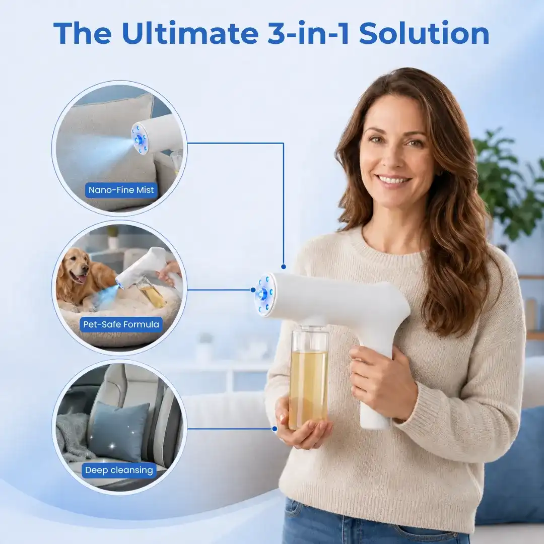 Triple Mist Sprayer for Pet Odor Relief